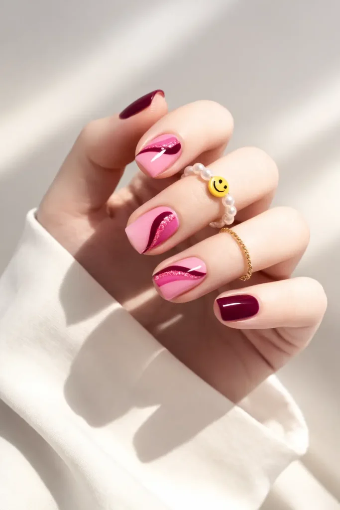 fall nail ideas short