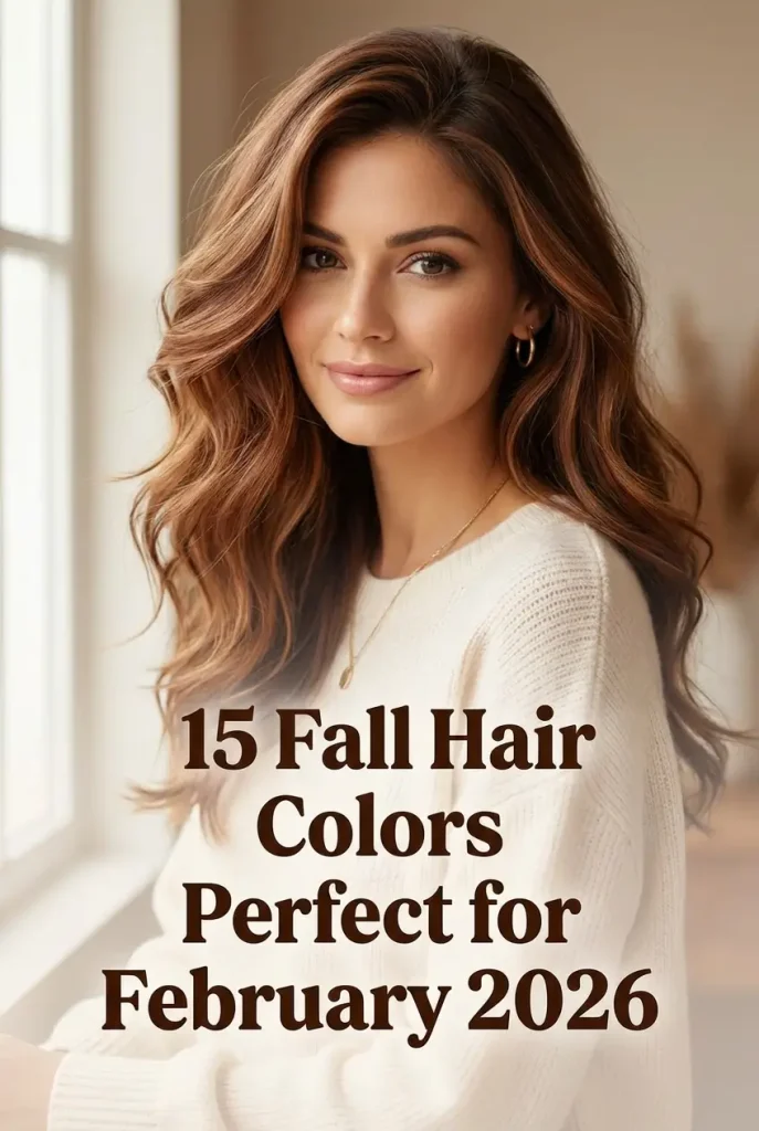 15 Fall Hair Colors Perfect for February 2026