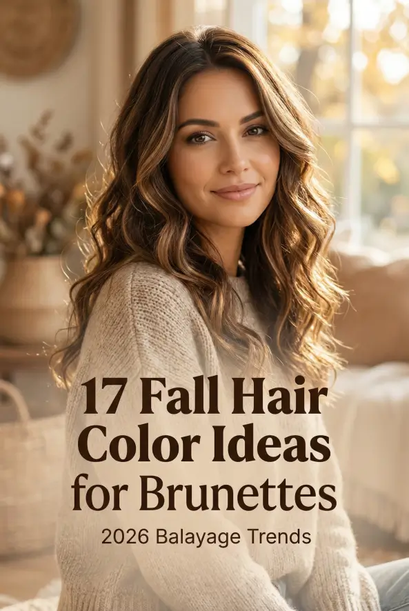 17 Fall Hair Color Ideas for Brunettes: 2026 Balayage
