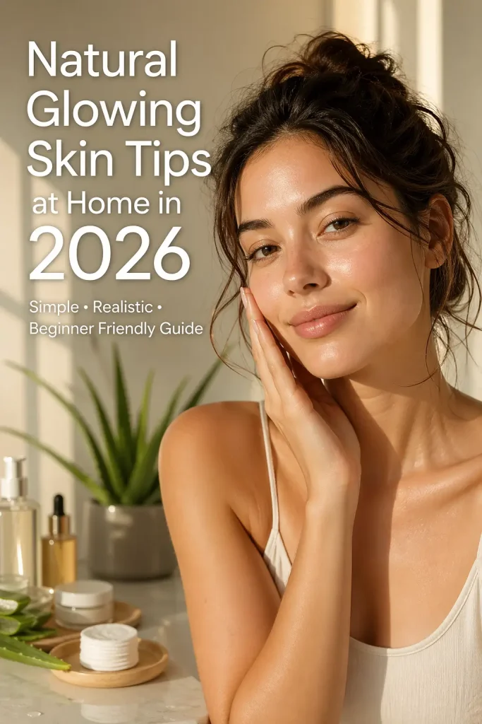 Natural glowing skin